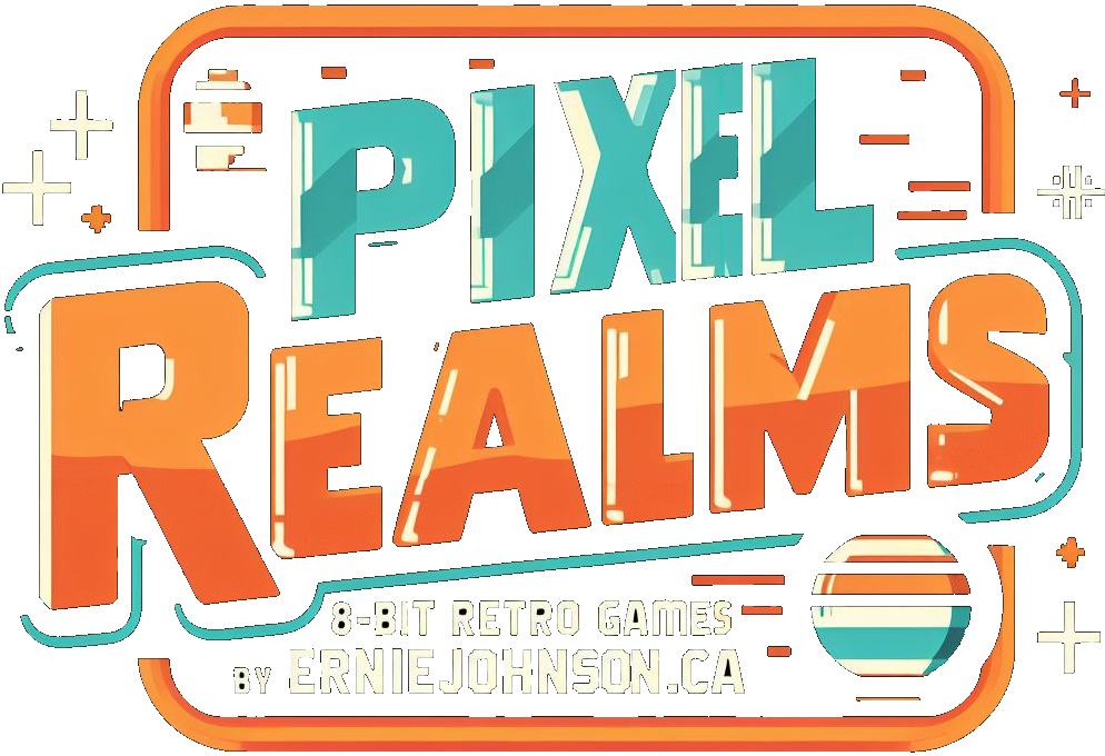 Pixel Realms Title Graphic